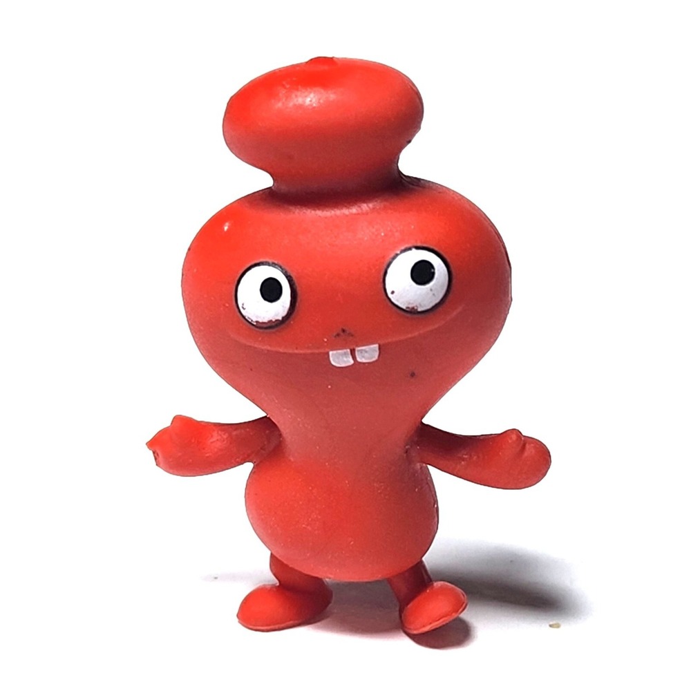 Uglydoll Lotsa Ugly Mynus Red PVC Hasbro 2018 Mini Figure Series 1 1.5" E4526